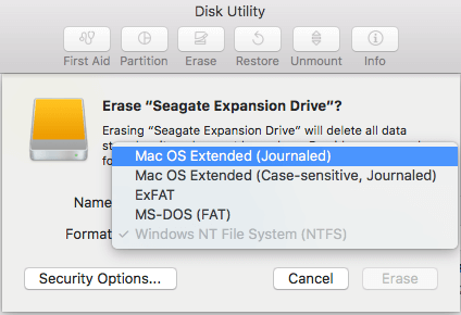 backup program that runs on exfat for mac and pc